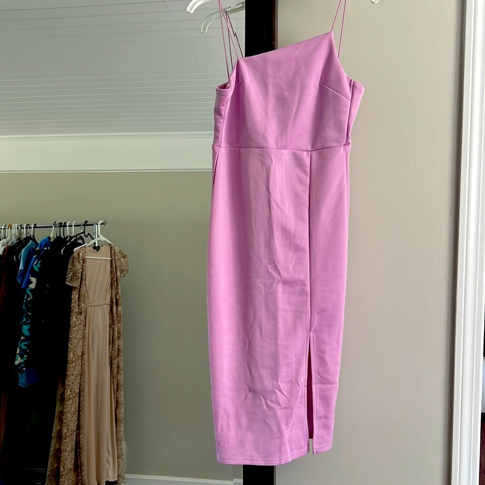 Asymmetrical dress - Bodycon mini dress